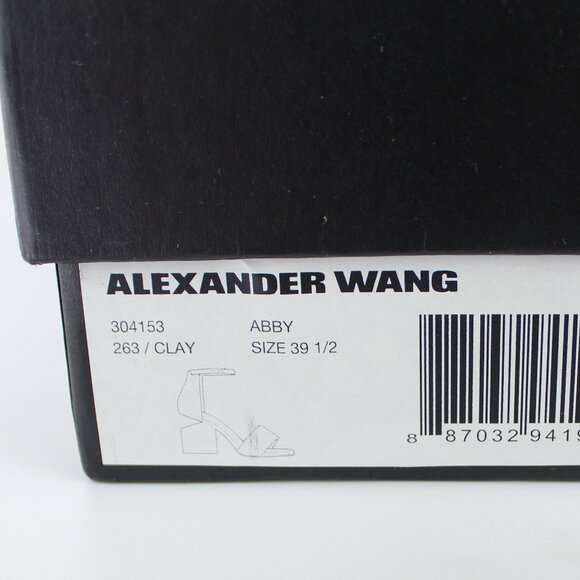 NEW ALEXANDER WANG Abby Cutout Heel Sandal | Rare Iconic Style-Chic Party Staple - Picture 16 of 16